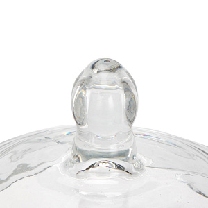 Конфетница 2 яруса 11,5х11,5х19,5см стекло 000000000001223660