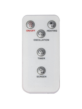 Тепловентилятор напольный 23,5x22x55см 2000Вт сенсор пульт управелния 000000000001228228