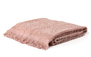 Полотенце махровое 70х130см LUCKY Пейсли пыльная роза хлопок 100% 000000000001217022