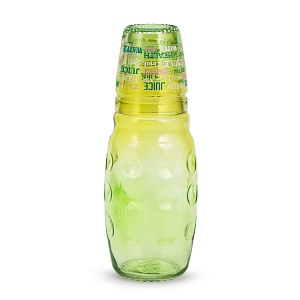 Графин 1л SIGMA GLASS + стакан-крышка в ассортименте стекло 000000000001213252