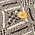 Наволочка декоративная 40х40см LUCKY ROMBO SGTH-MULTI DIAMOND темно-коричневый экрю хлопок 80%/полиэстер 20% 000000000001218030