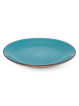 Тарелка обеденная 24см в ассортименте  керамика 000000000001225445