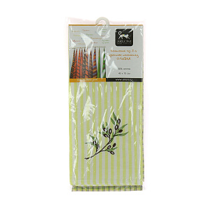 Набор кухонных полотенец Оливка Arloni, хлопок, 2 шт. 000000000001078609