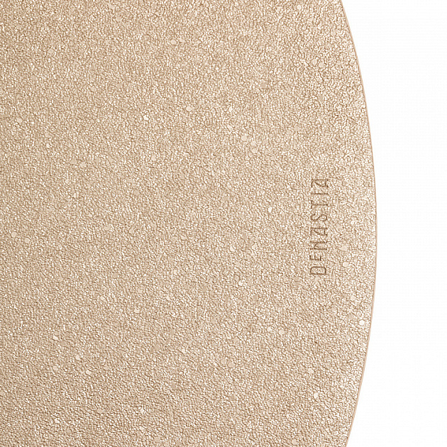 Салфетка сервировочная DeNASTIA Глиттер, ПВХ, 45х32, овал золотой E000672 000000000001225640