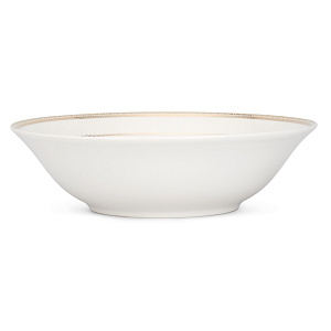 Салатник 22см Анжелика с золотом фарфор 000000000001219755