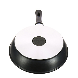 Сковорода 24см НЕВА МЕТАЛЛ ПОСУДА Классическая Титан литой алюминий 000000000001141298