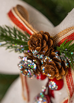 Декоративное украшение Бант 20х24см MANDARIN полиэстер 000000000001209343