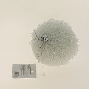 Украшение декоративное Шар 8см белый R010514 000000000001191508