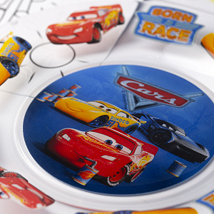 ТАЧКИ 3 Тарелка десертная 19,6см Симпатия new стекло 000000000001206140