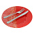 Плоская тарелка Flowerfield Red Luminarc 000000000001005496