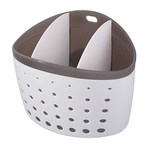 Подставка для столовых приборов 15х12х11,5см МУЛЬТИДОМ пластмасса 000000000001205889