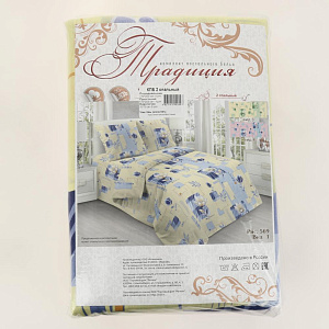 Комплект постельного белья Традиция, 2 спальное, бязь 000000000001028120