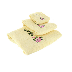 Набор полотенец Лилия Grand Textil, 24.5x5x35 см, 3 шт. 000000000001123534