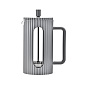 Френч-пресс 600мл BRAVO серый боросиликатное стекло
