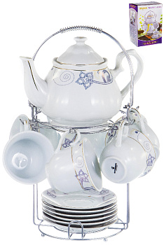 Сервиз чайный 13 предметов (чашки 220мл) GUTERWAHL Аврора Алия фарфор 000000000001188219