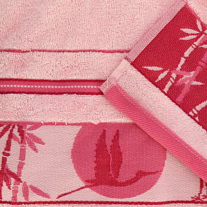 Полотенце махровое Bamboo forest Cleanelly Collection, голубой, 70х130 см, пл.460 000000000001126095