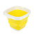 Складное ведро Fackelmann, желтый, 5л, силиконовый 000000000001128059