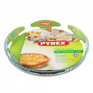 Форма для выпечки 30см PYREX Сlassic рифленая круглая 000000000001066188