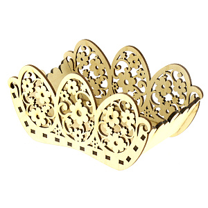 Корзина резная дерево ХВ, 18х9.7х8.5 см 000000000001143400