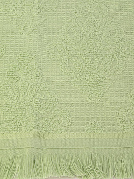 Полотенце кухонное 30х60см LUCKY светло-зеленый жаккард-махра хлопок 100% 000000000001225110
