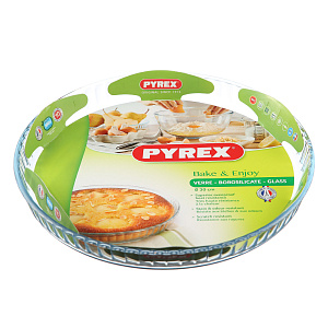 Форма для выпечки 30см PYREX Сlassic рифленая круглая 000000000001066188
