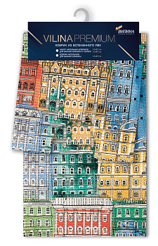 Набор ковриков для ванной и туалета 50х50см/50х80см ВИЛИНА PREMIUM пвх 000000000001198385