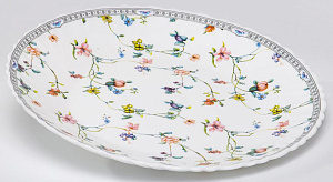 Тарелка десертная 22см OLAFF ЗИРАНА мелкая опал 000000000001211220