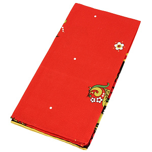 Полотенце кухонное Хохлома Клюква, 70?50 см, рогожка 000000000001148897