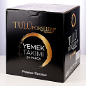 Набор столовой посуды 24 предмета TULU PORSELEN PAPATYA MILKY фарфор 000000000001210102