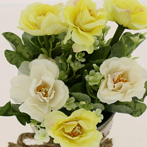 Цветок искусственный Камелия 20см R010634 000000000001192375