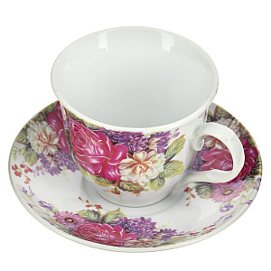 Чайный набор Цветы Olaff, 12 предметов 000000000001170949