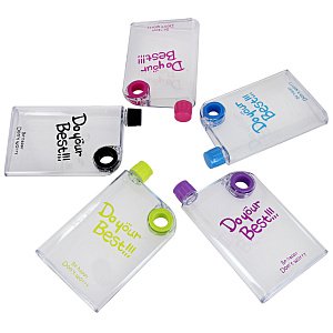 Фляжка для воды, розовая 000000000001176202