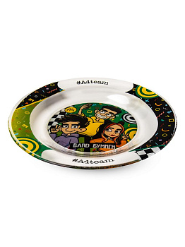 Тарелка 19,5см ND PLAY Влад А4 и компания стекло 000000000001221872