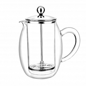 Френч-пресс 400мл VITESSE Esther стекло/нержавеющая сталь 000000000001008863