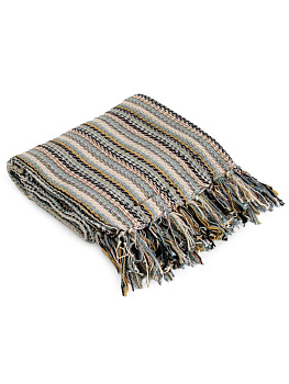 Плед 125х150см LUCKY COLOR STRIPE в ассортименте хлопок 000000000001227629