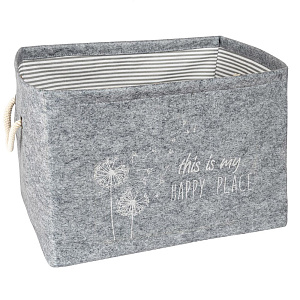 Коробка с ручками 36х26х25см ALAS EV TEKSTIL полиэстер 000000000001212071