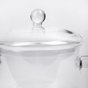 Кастрюля 1,9л 16х22х18см боросиликатное стекло 000000000001213789