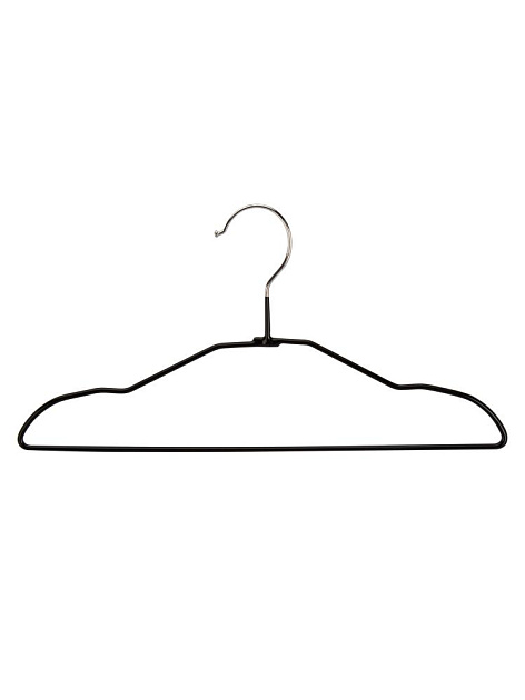 Набор вешалок детской одежды 5шт 30см FORA kids черный металл с ПВХ покрытием 000000000001228140