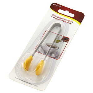 "Щипцы для десертов и закусок «Ракушки» силикон/нжс VL50-120. Длина 12,5см
Изготовлены из силикона, ручки из коррозионностойкой (нер 000000000001189969