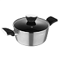 Кастрюля 20см с/к Carbon TT 9232SL-BG