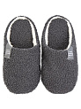 Тапочки домашние 36-37 женские утепленные серый полиэстер/ПВХ 000000000001228833
