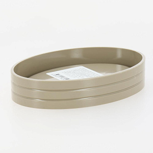 Мыльница VANSTORE linea капучино пластик 423-04 000000000001205431