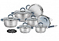 Набор посуды Cristelle 13 предметов нержавеющая сталь Cr2327