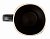 Кружка 400мл NINGBO квадратная черный глазурованная керамика 000000000001213892