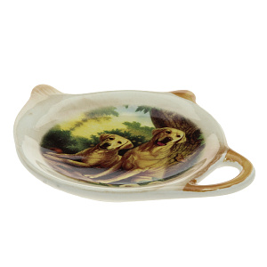 Подставка для чайных пакетиков Два лабрадора Коралл 000000000001166760