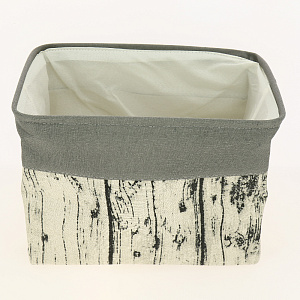 Корзина мягкая 36х26х24см ПОСУДА ЦЕНТР бежевый полиэстер 000000000001187232