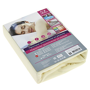 Простыня на резинке, 140х200 см 000000000001072726