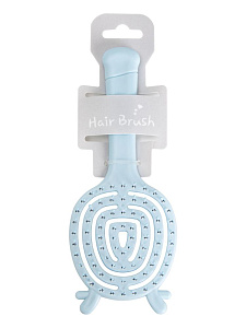 Расческа массажная 16х6,5см подвижная мини в ассортименте полипропилен 000000000001229387