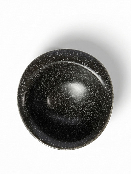 Салатник 13,8см 200мл DE'NASTIA Wabi графит керамика 000000000001231338