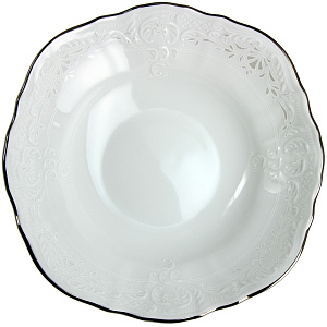 Салатник Отводка Платина Люкс Хауз, 19 см 000000000001065557